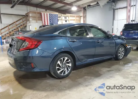 2018 Honda Civic Ex z USA, uszkodzony, nr VIN 19XFC2F72JE001483